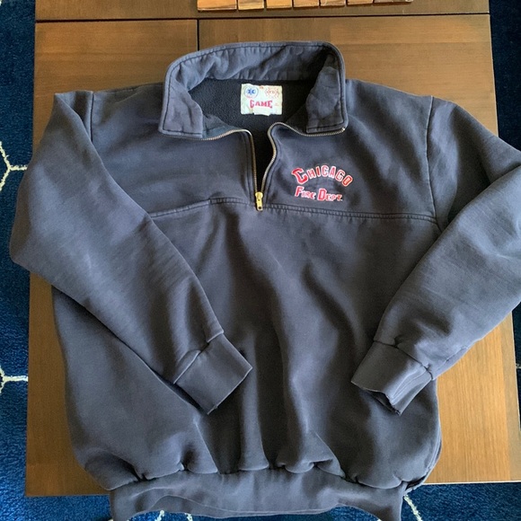 Game Workwear Other - Chicago Fire Department 1/4 zip job shirt